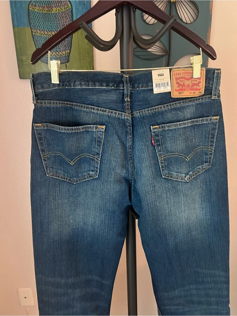 Levi's 527 Slim Bootcut Jeans - New With Tags - 34x34
